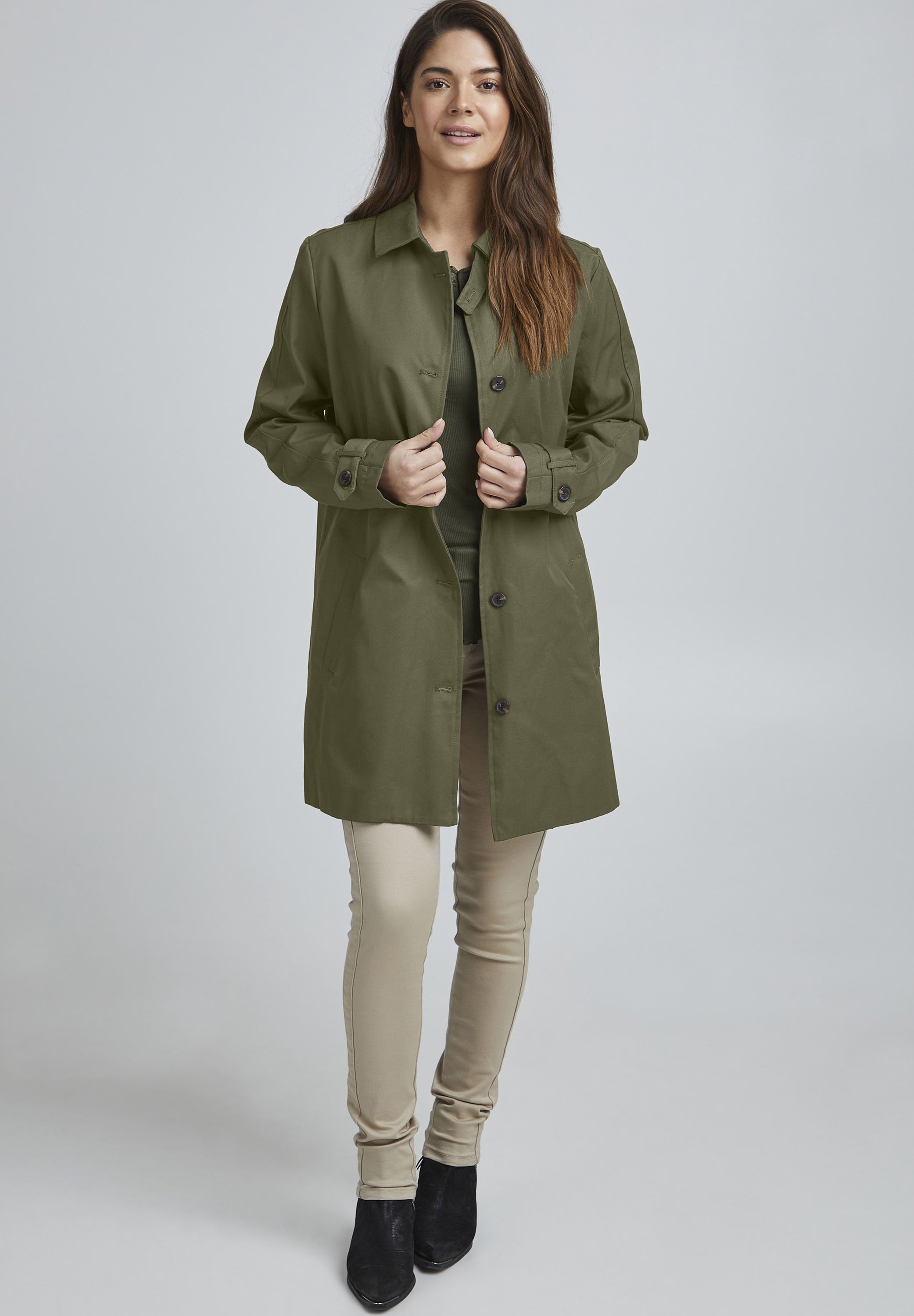 Kurzmantel oliv Clearance